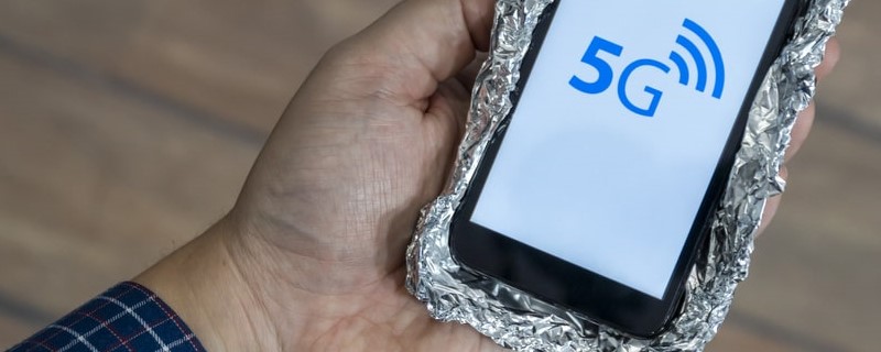 Smartphone de 5g avec étui en papier d'aluminium