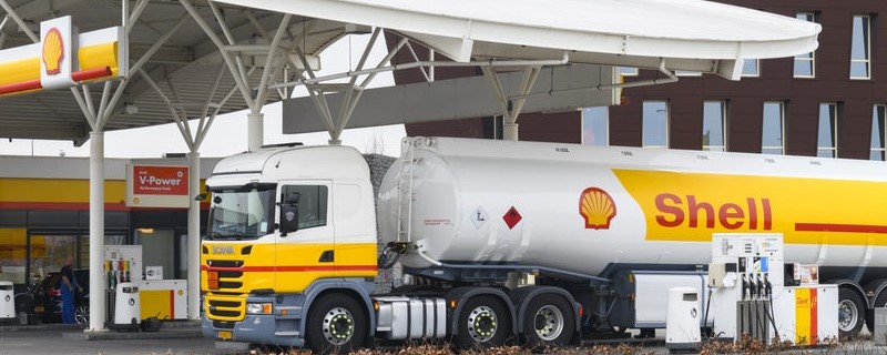 Camions de livraison de carburant Shell